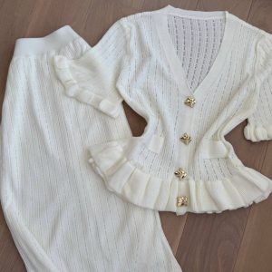Комплект Tessi з м’якої фактурної в’язки